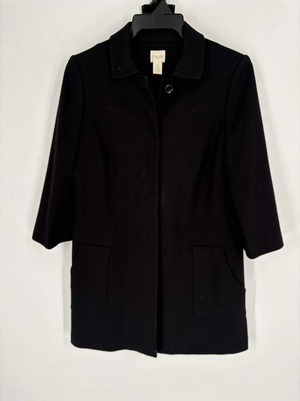 Chico's Black Coat (B17)